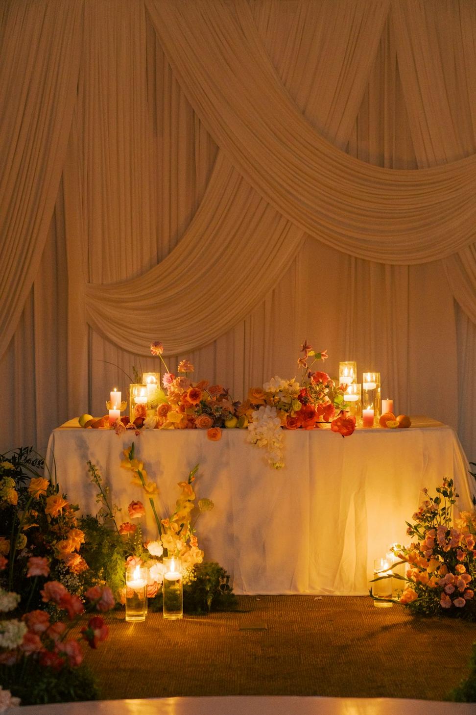 Elegant event setup
